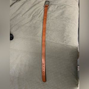 J. Crew Men's Size 30 Tan/ Brown Leather Belt
